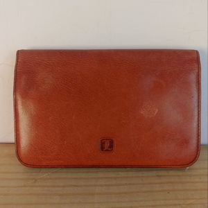 (2 for $20) Lucent Canada large red leather wallet